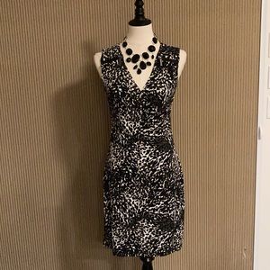 ALFANI (P/S) Sleeveless Leopard Print Dress NWOT